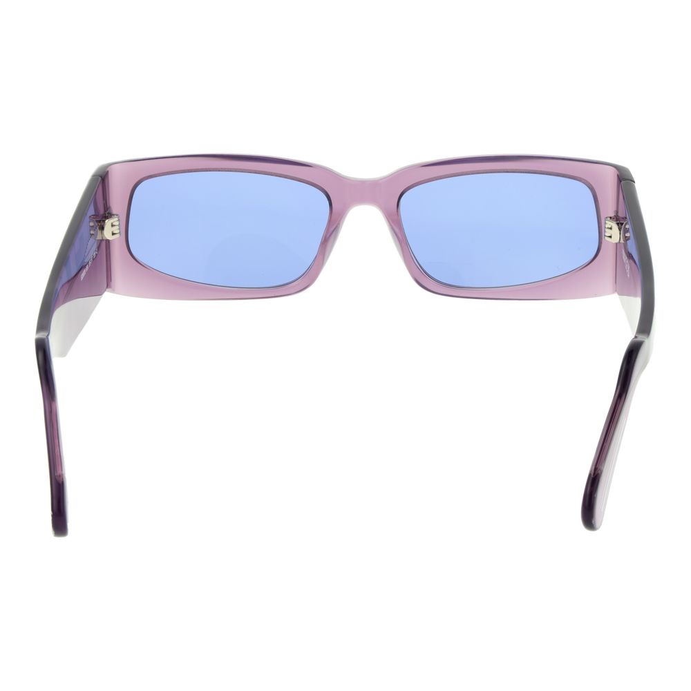 Lunettes de soleil GCDS violettes, unisexe