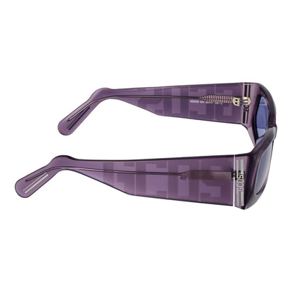 Lunettes de soleil GCDS violettes, unisexe