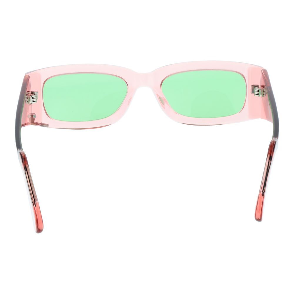 Lunettes de soleil roses GCDS, modèle unisexe