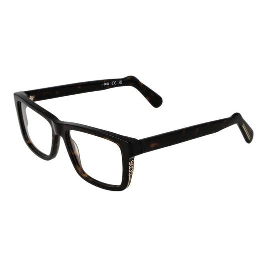 Monture de lunettes GCDS marron unisexe