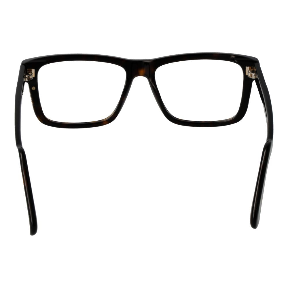 Monture de lunettes GCDS marron unisexe