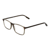 Monture de lunettes pour homme Ermenegildo Zegna, couleur olive.