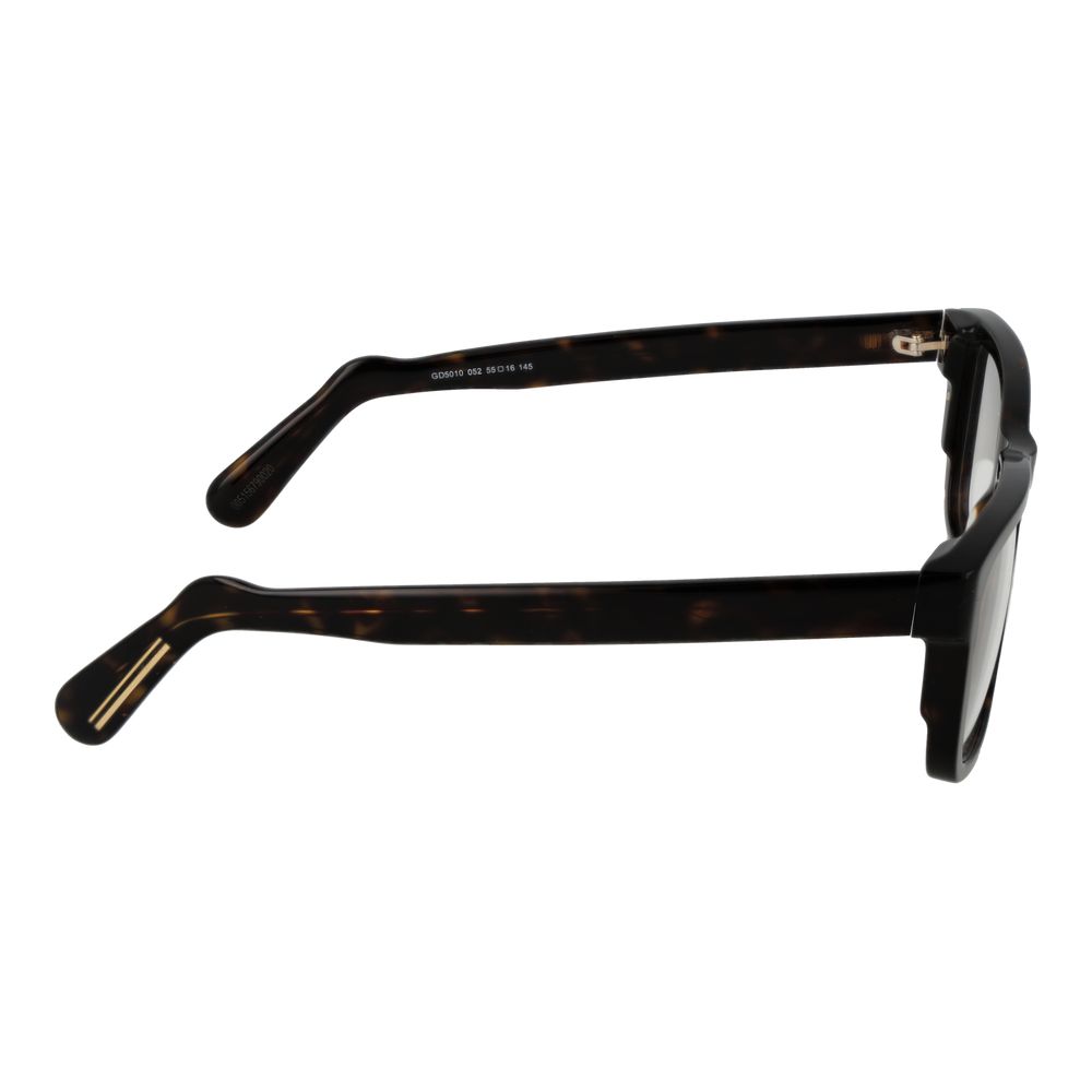 Monture de lunettes GCDS marron unisexe