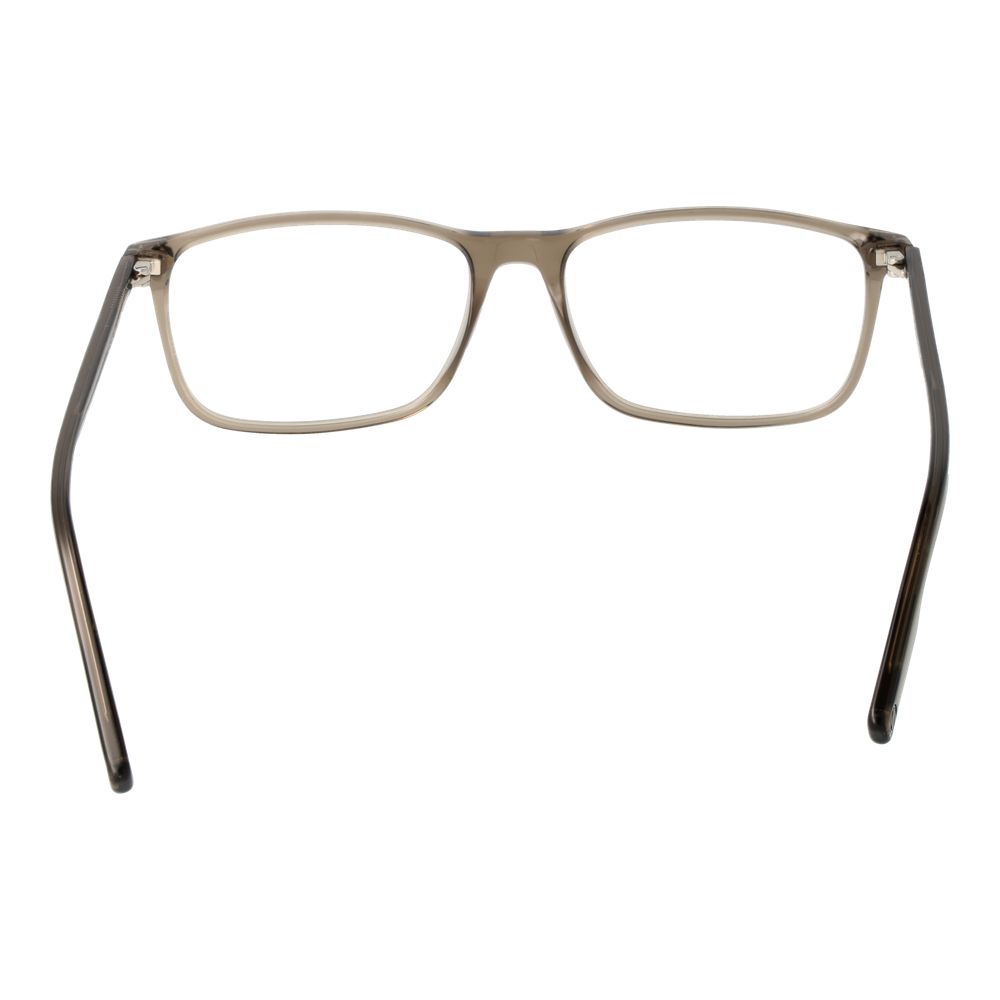 Monture de lunettes pour homme Ermenegildo Zegna, couleur olive.