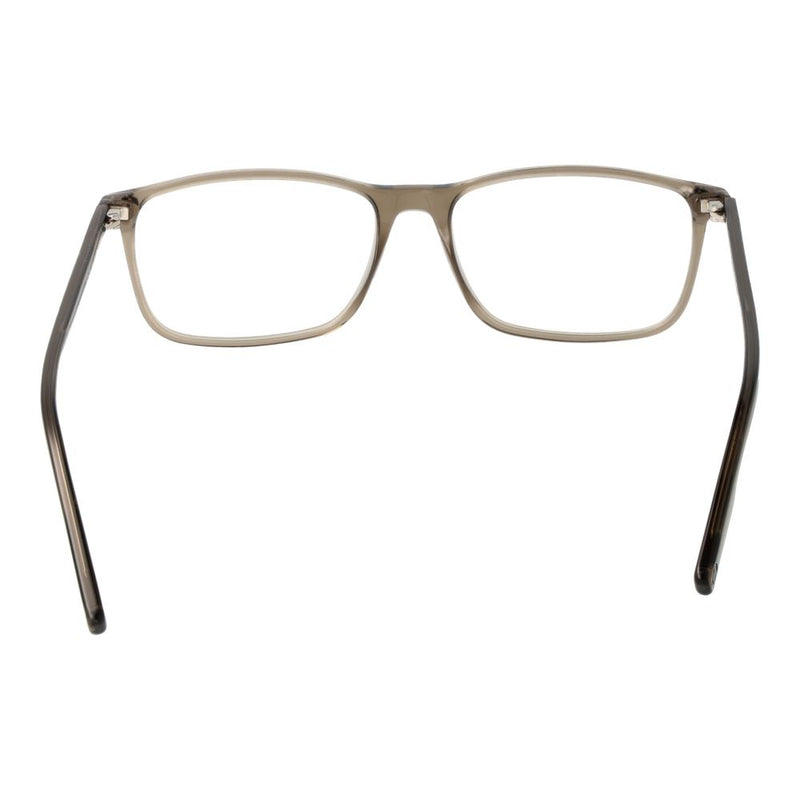 Monture de lunettes pour homme Ermenegildo Zegna, couleur olive.