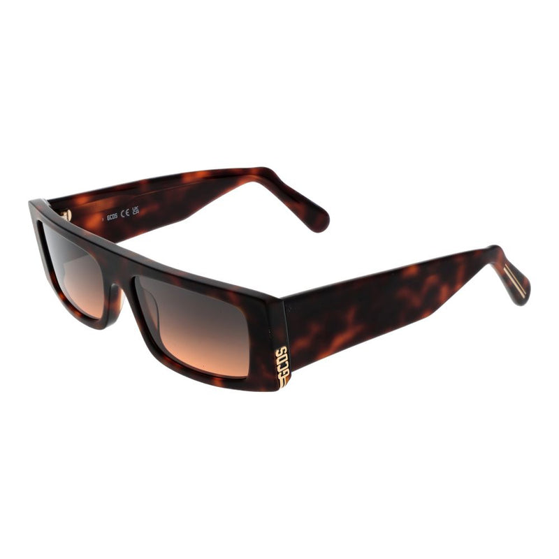 GCDS Brown Unisex Sunglasses - Chic UV Protection for Every Occasion