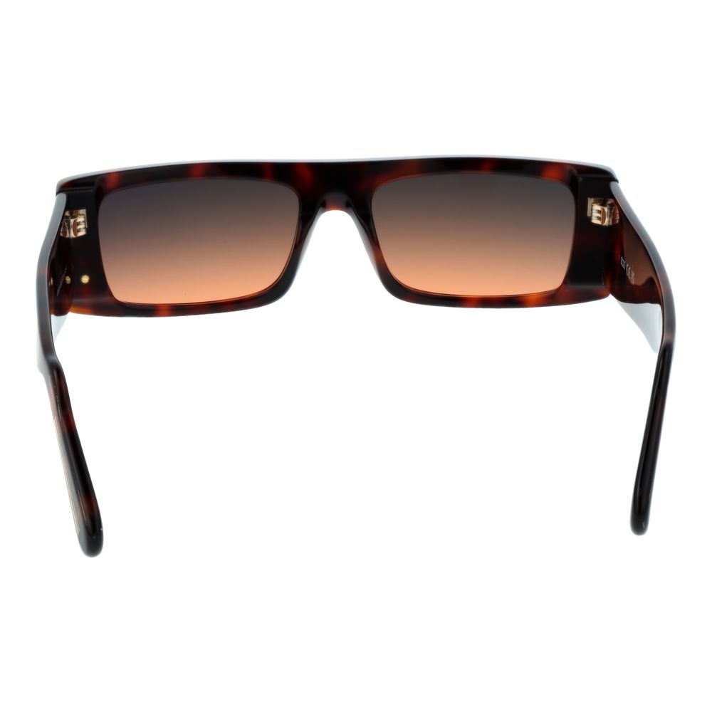 Lunettes de soleil GCDS marron unissexe