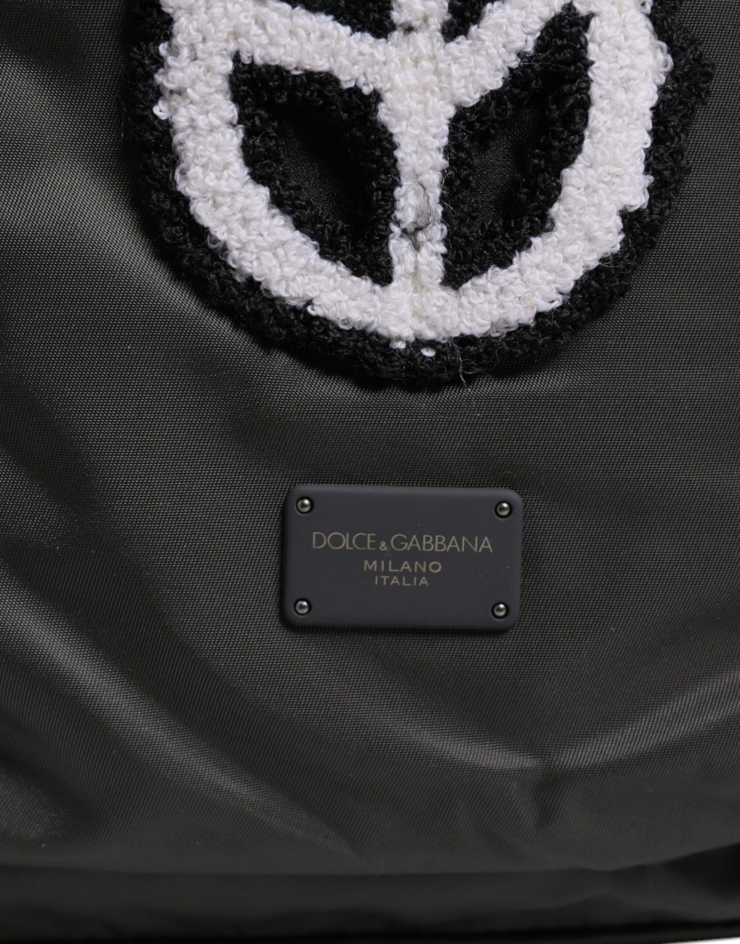 Dolce & Gabbana Grijze Nylon Prince Forever Schoolreis Rugzak