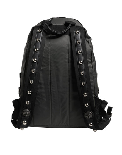 Dolce & Gabbana Grijze Nylon Prince Forever Schoolreis Rugzak