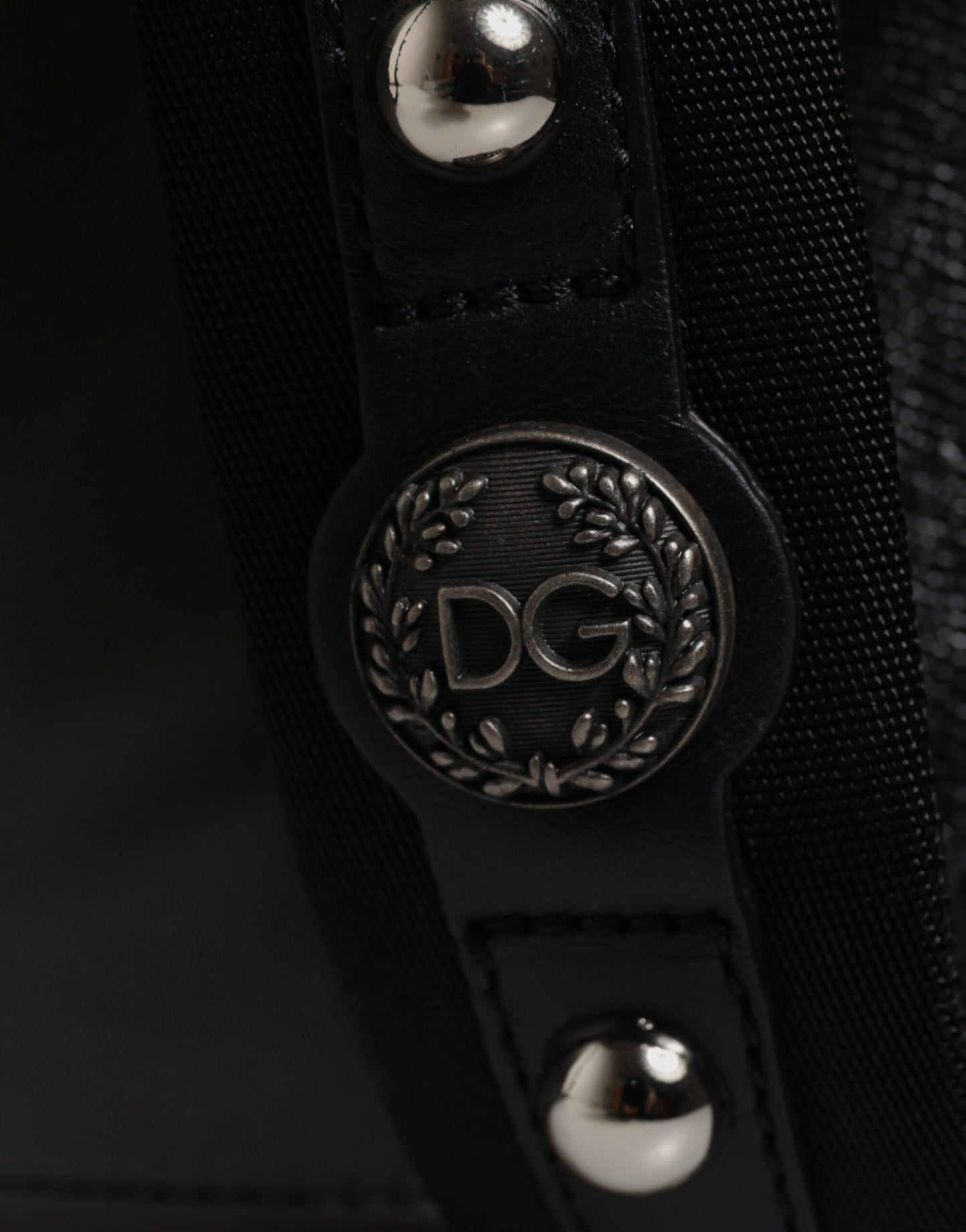 Dolce & Gabbana Grijze Nylon Prince Forever Schoolreis Rugzak