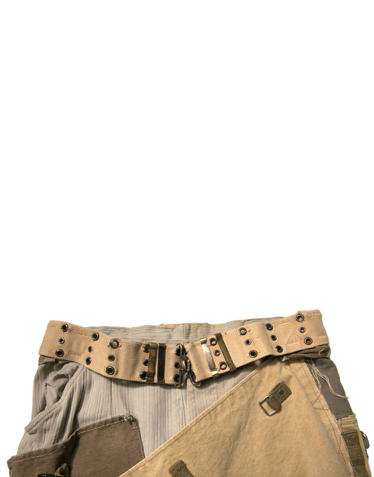 Pantalon cargo de survêtement multicolore et déconstruit de Dolce &amp; Gabbana