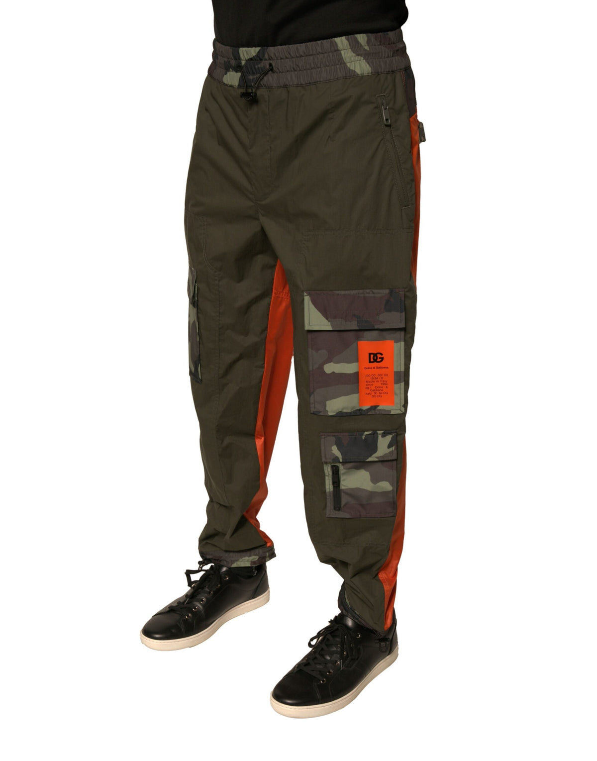 Pantalon cargo jogger camouflage multicolore de Dolce &amp; Gabbana