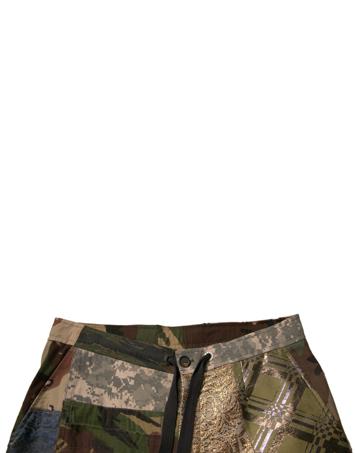 Pantalon de jogging homme multicolore à motifs patchwork de Dolce &amp; Gabbana