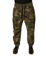 Pantalons de survêtement cargo camouflage multicolore Dolce &amp; Gabbana