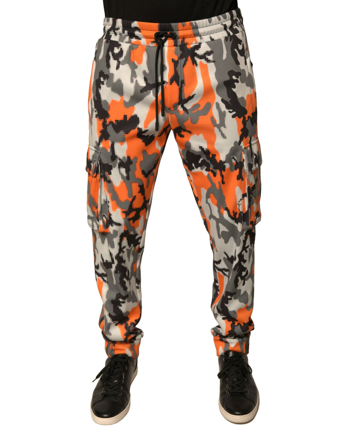 Pantalon cargo jogger multicolore à motif camouflage de Dolce &amp; Gabbana