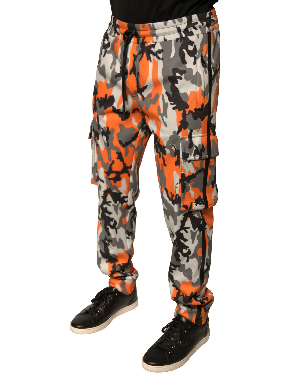 Pantalon cargo jogger multicolore à motif camouflage de Dolce &amp; Gabbana