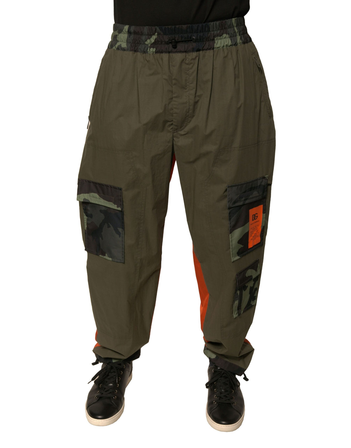 Pantalon cargo jogger camouflage multicolore de Dolce &amp; Gabbana