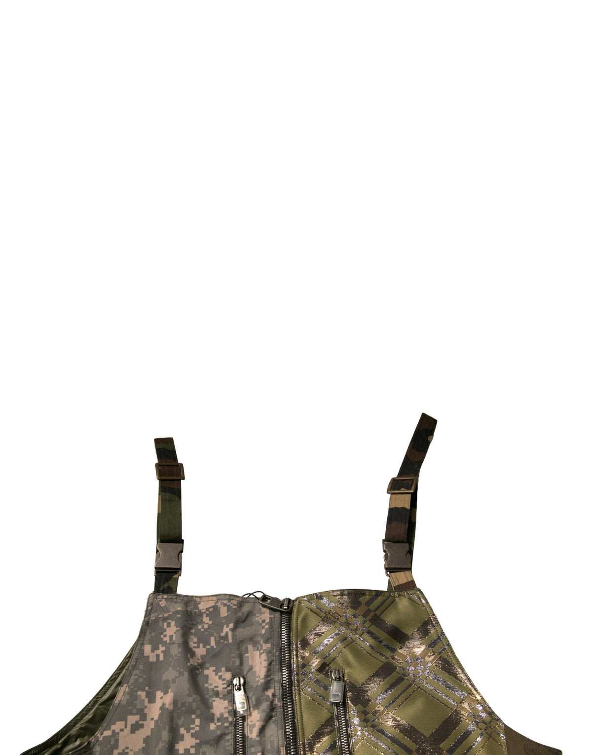Combinaison pantalon camouflage multicolore à motifs patchwork de Dolce &amp; Gabbana