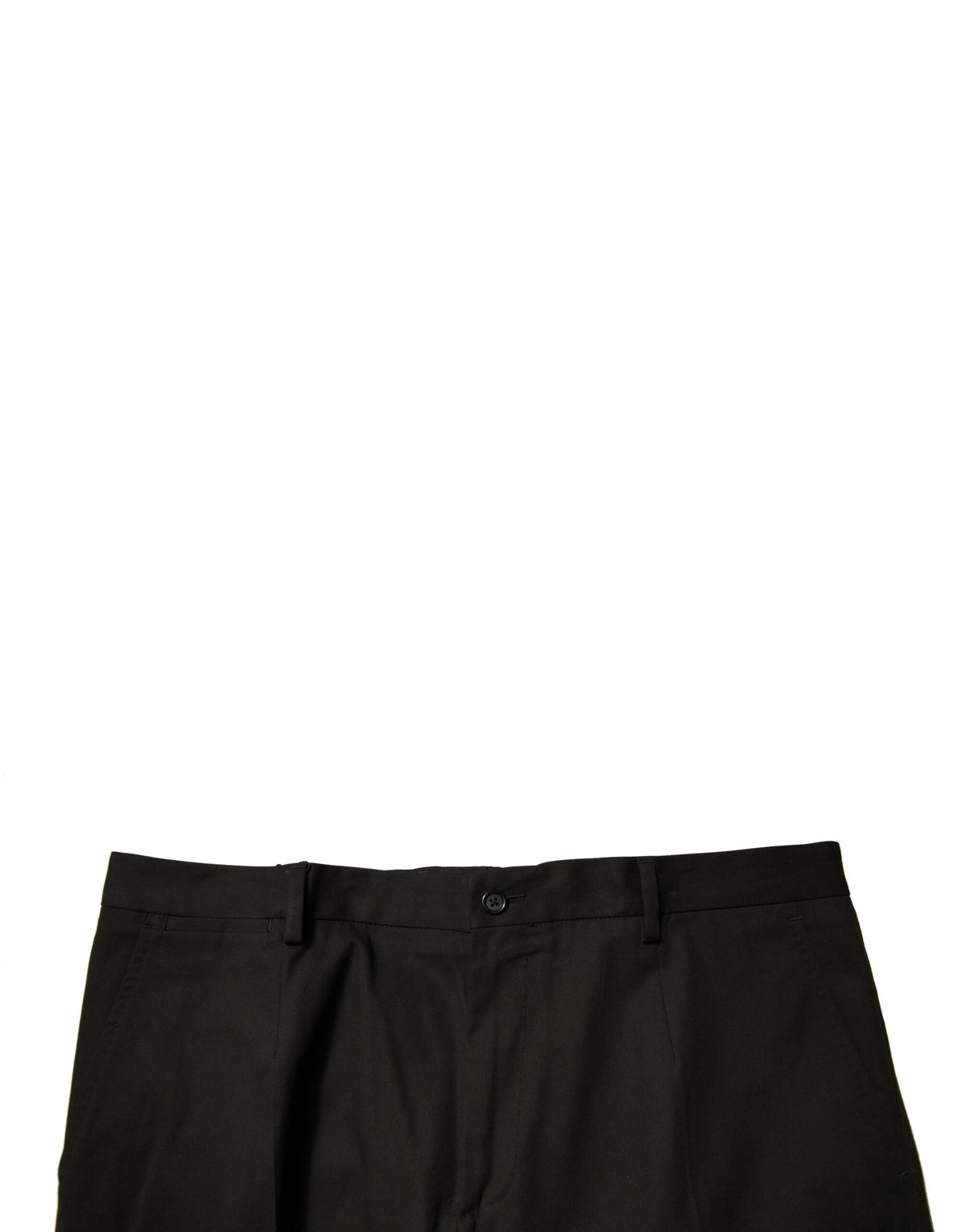 Pantalon cargo casual noir en coton pour homme de Dolce &amp; Gabbana