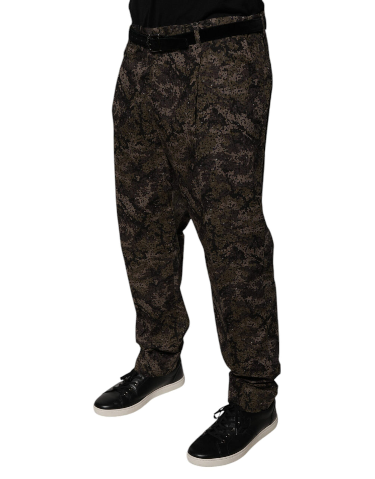 Pantalon habillé homme multicolore camouflage Dolce &amp; Gabbana