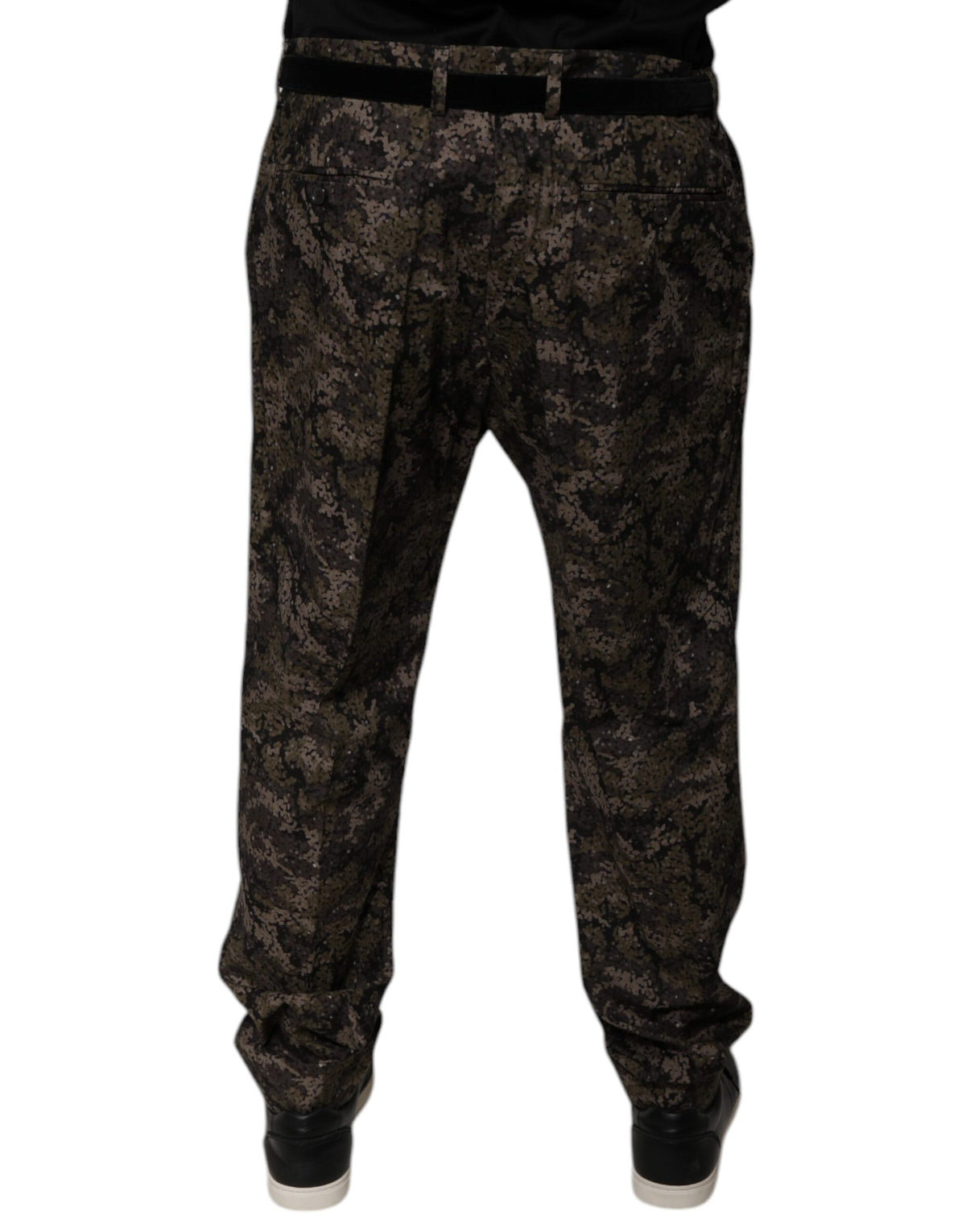 Pantalon habillé homme multicolore camouflage Dolce &amp; Gabbana