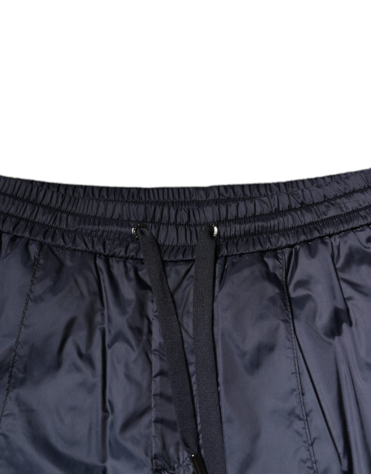Pantalon de survêtement skinny en coton bleu foncé Dolce &amp; Gabbana