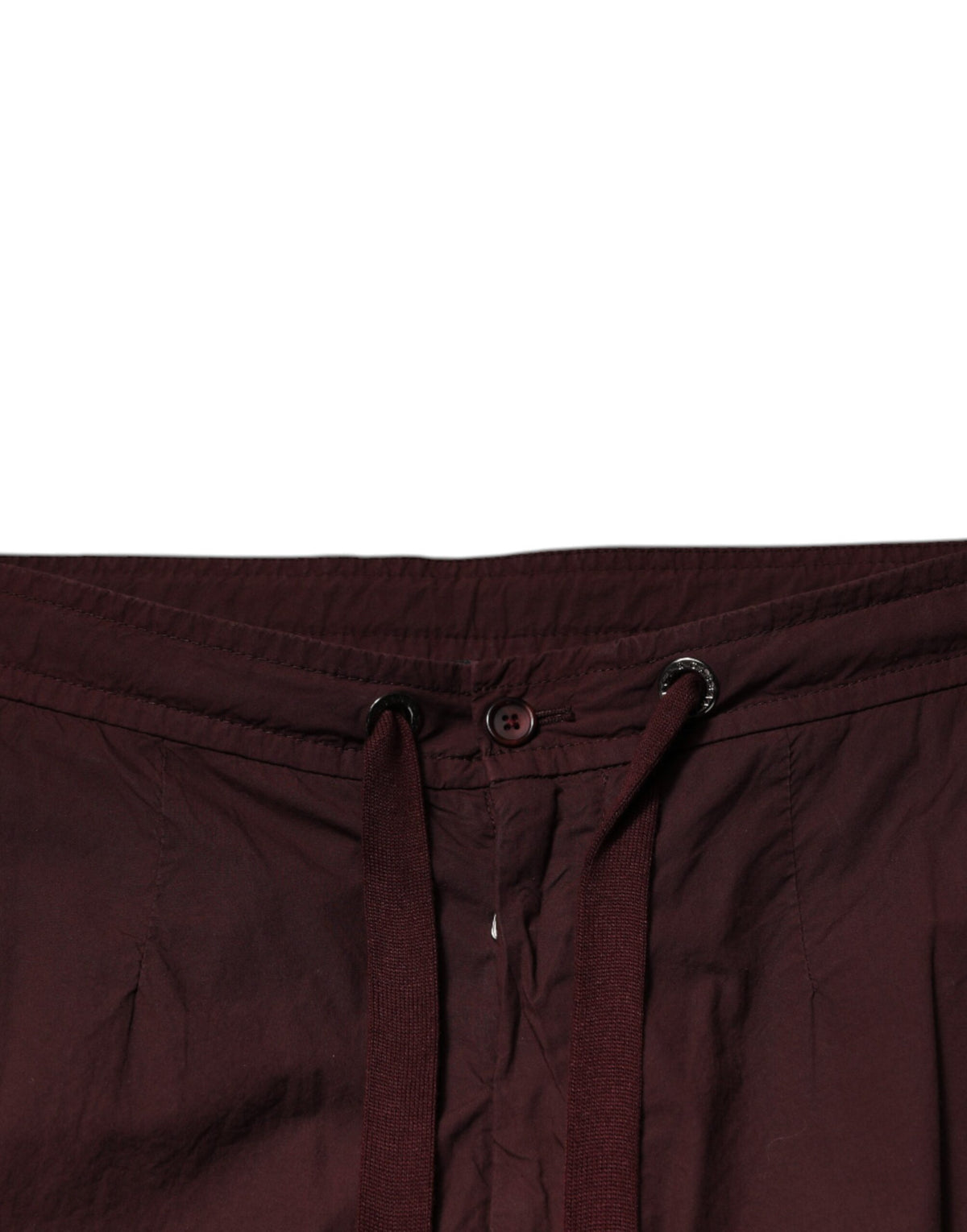 Pantalon jogging cargo en coton bordeaux Dolce &amp; Gabbana