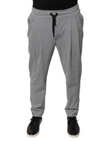 Pantalon-jupette noir et blanc à carreaux pied-de-poule, Dolce &amp; Gabbana