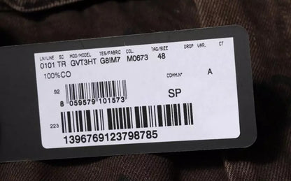 Dolce & Gabbana Bruine Logo Rechte Denim Jeans van Katoen