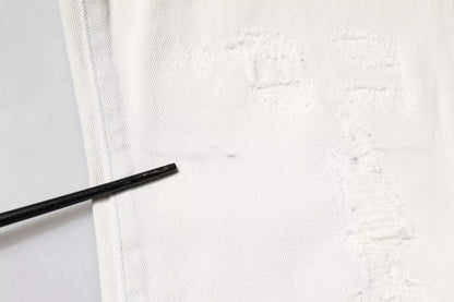 Jeans skinny en coton blanc Dolce & Gabbana