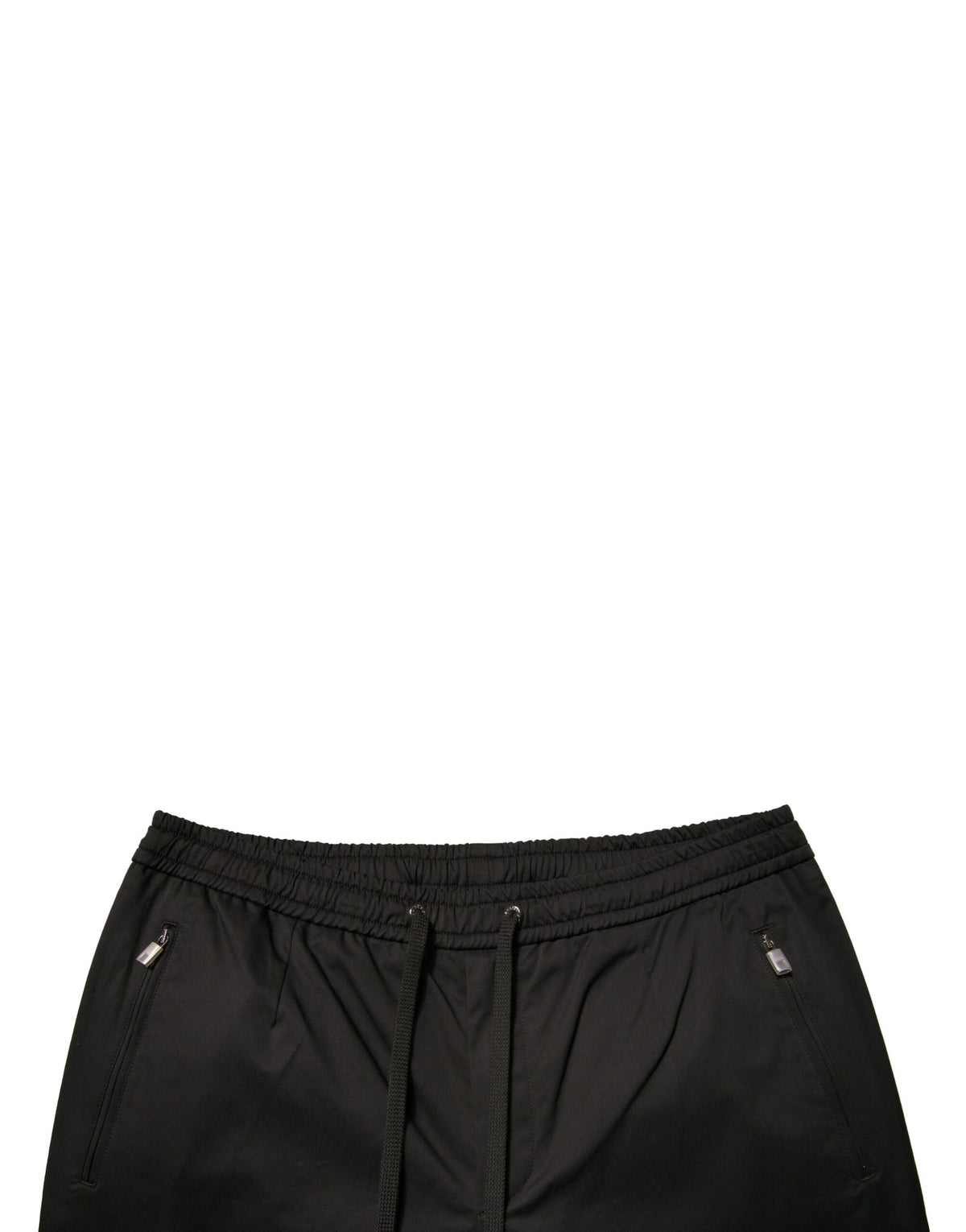 Pantalon de jogging en coton extensible noir Dolce &amp; Gabbana