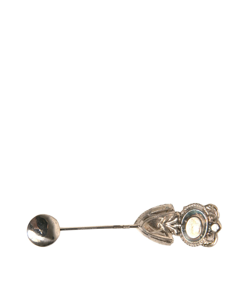 Broche de col Dolce & Gabbana en argent sterling 925 avec cristaux