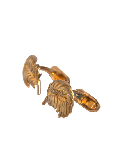 Boutons de manchette Dolce &amp; Gabbana en argent sterling 925 et cristal