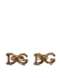 Dolce &amp; Gabbana manchetknopen met DG-logo in goudkleurig 925 sterlingzilver