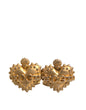 Boutons de manchette Dolce &amp; Gabbana en argent sterling 925 avec cœur DG