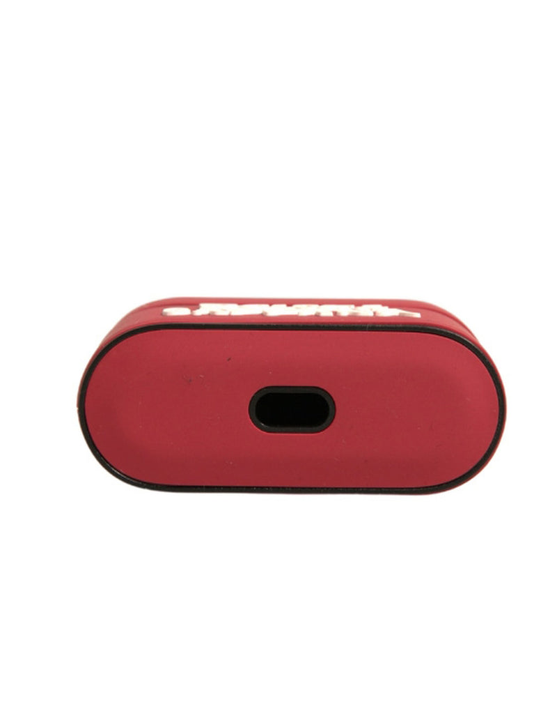 Dolce & Gabbana Red PVC Embossed Logo Airpods Case