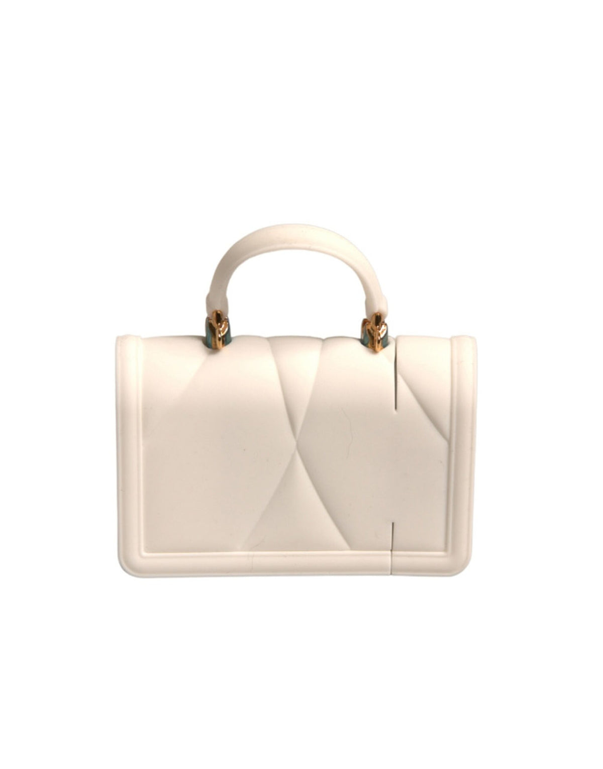 Dolce & Gabbana White Silicone Devotion Heart Cover Airpod Case