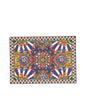 Dolce & Gabbana Multicolor Carretto Siciliano Envelope Post Card Holder