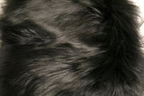 Dolce & Gabbana Black Fur Shoulder Wrap Scarf - Luxury Accessory