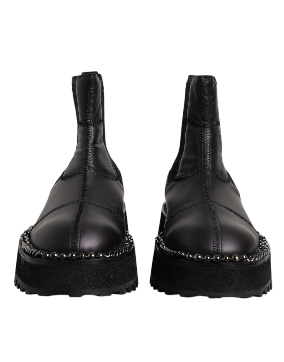 Dolce & Gabbana Black Chelsea Boots - Élégance et Confort