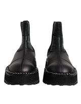 Dolce & Gabbana Black Chelsea Boots - Élégance et Confort