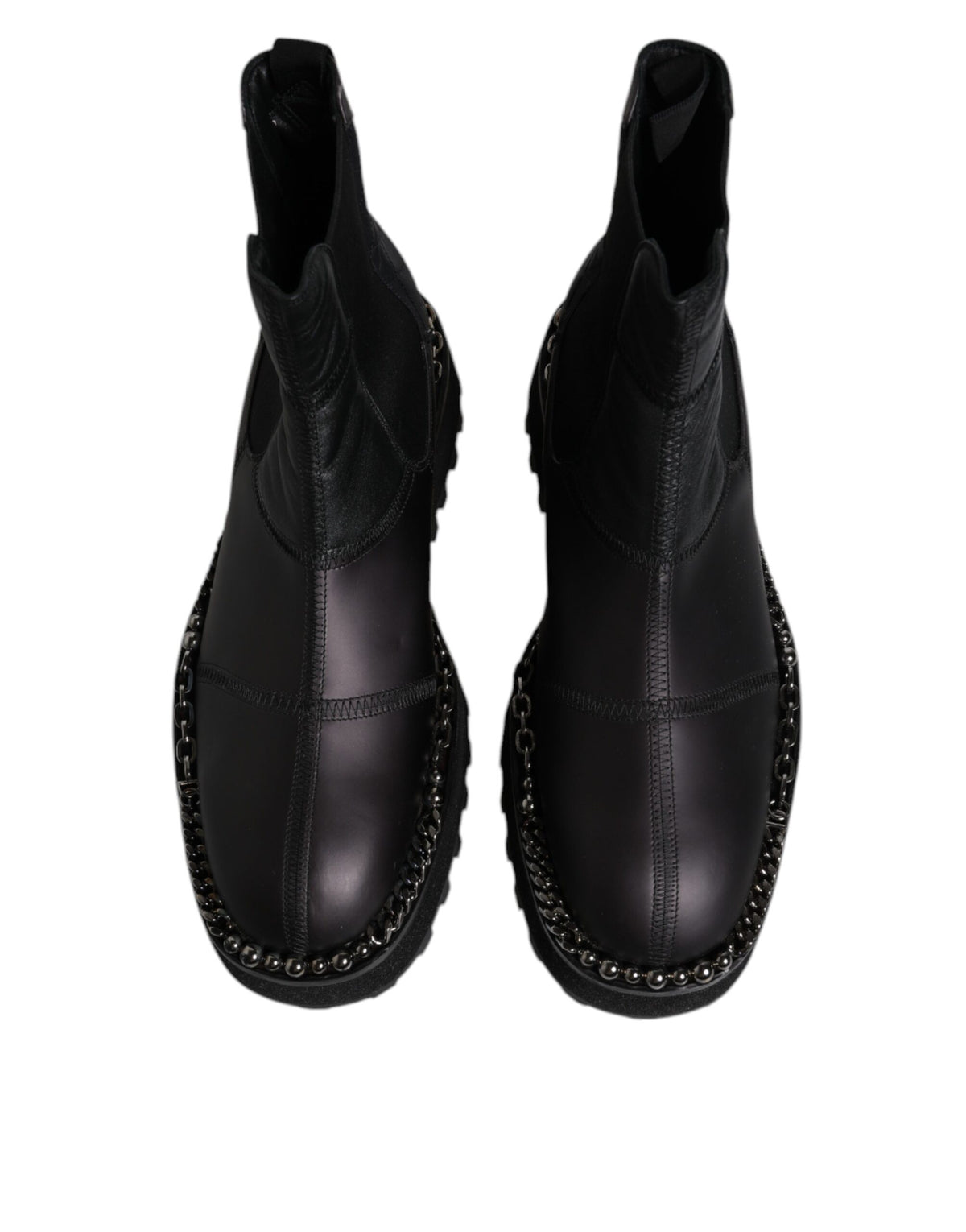 Dolce & Gabbana Black Chelsea Boots - Élégance et Confort