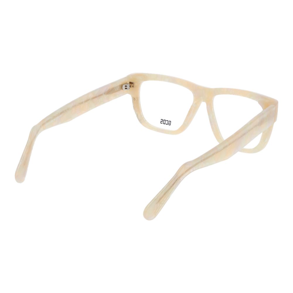 Monture de lunettes GCDS blanche unisexe