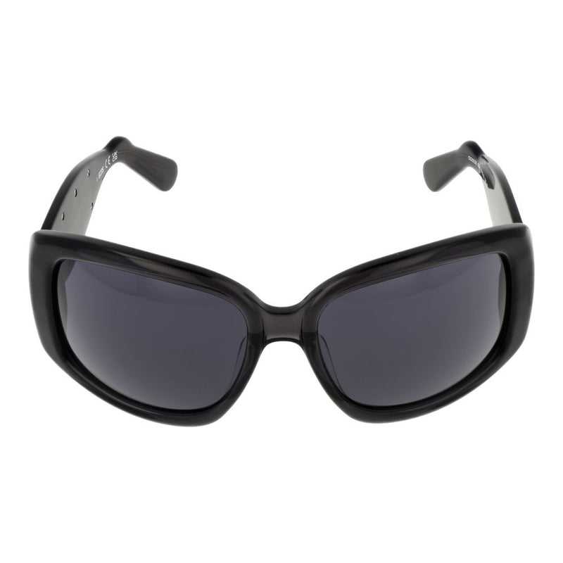 GCDS Black Unisex Sunglass - Stylish Butterfly Frame