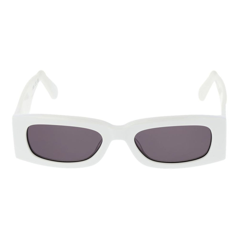 GCDS White Unisex Sunglasses - Élégance et Protection UV