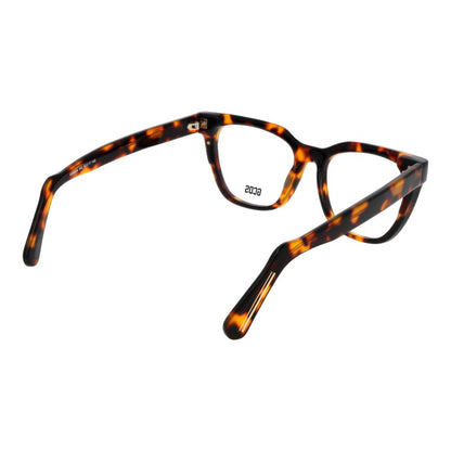 Monture de lunettes pour femme GCDS, couleur marron.