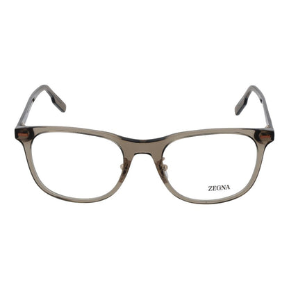 Monture de lunettes pour homme marron Ermenegildo Zegna