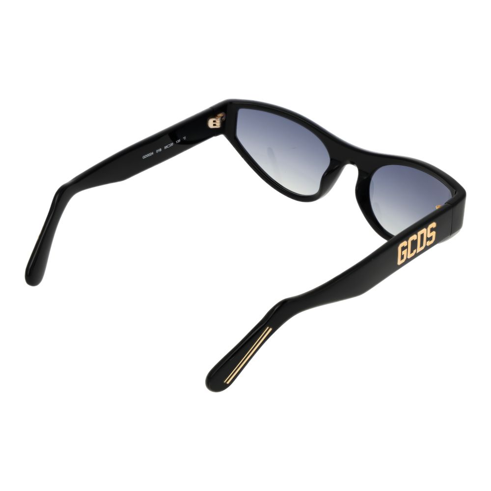 GCDS Black Unisex Cat Eye Sunglasses - Stylish & Protective