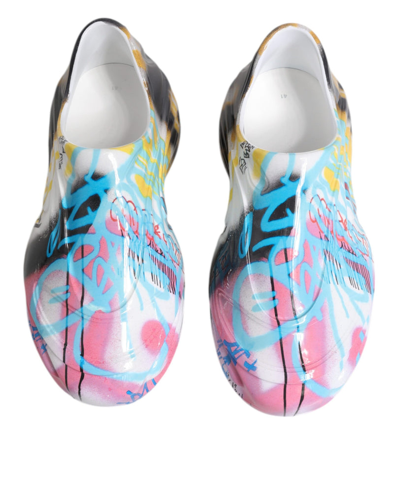 Dolce & Gabbana Multicolor Graffiti Daymaster Sneakers