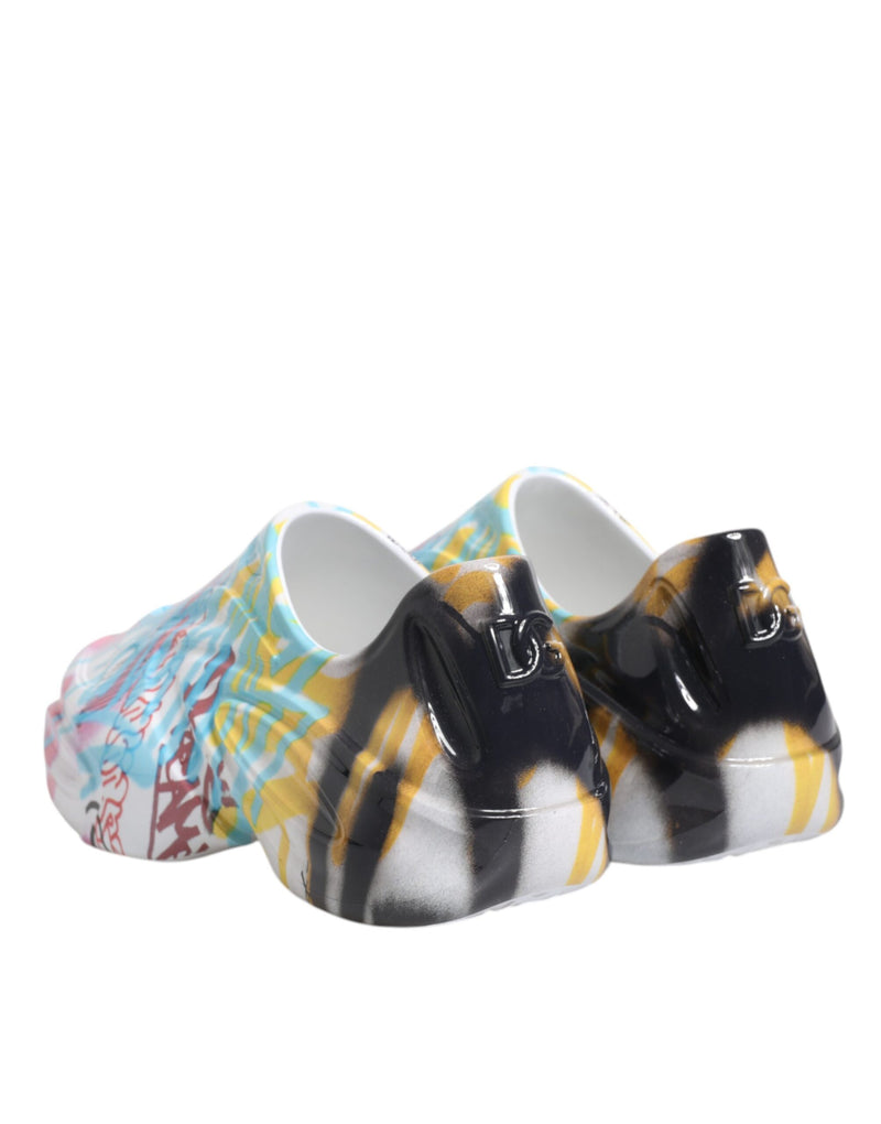 Dolce & Gabbana Multicolor Graffiti Daymaster Sneakers